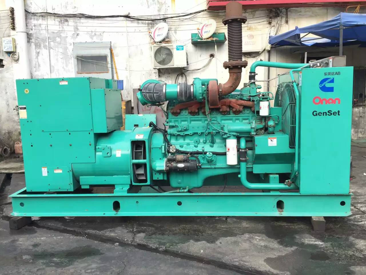 郁南租赁发电机-柴油发电机不正常冒烟的原因